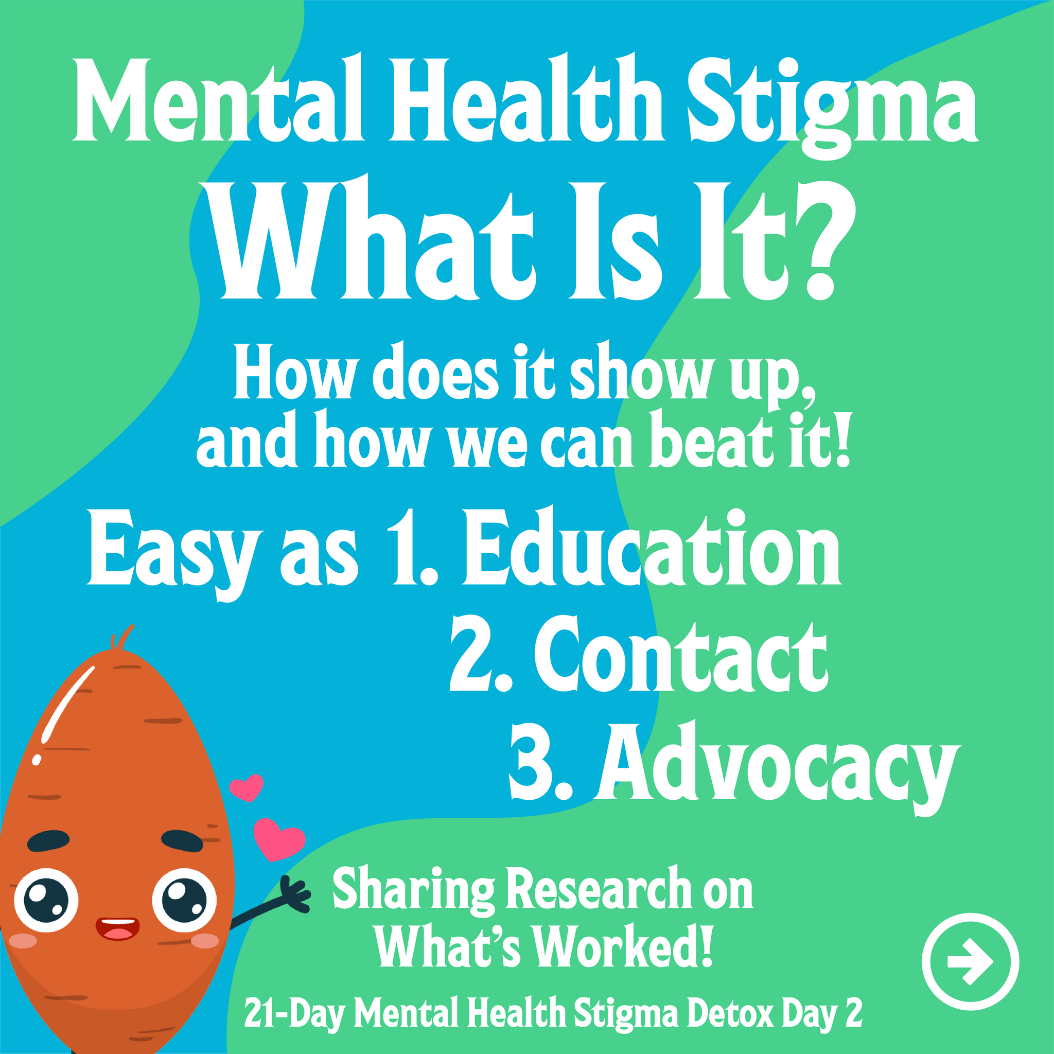 Mental Health Stigma: What is It? How does it show up, and how we can beat it! 21-Day Mental Health Stigma Detox Day 2